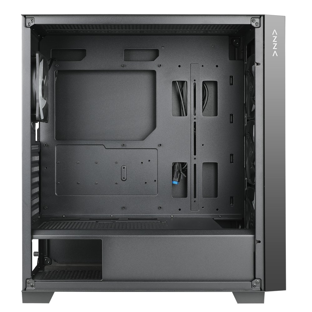 Azza Aero 480 RGB | Midi Tower Case | Zwart – 3 Azza Aero 480 RGB | Midi Tower Case | Zwart – 3