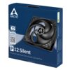 ARCTIC P12 Silent | 120mm Case Fan | Zwart – 4