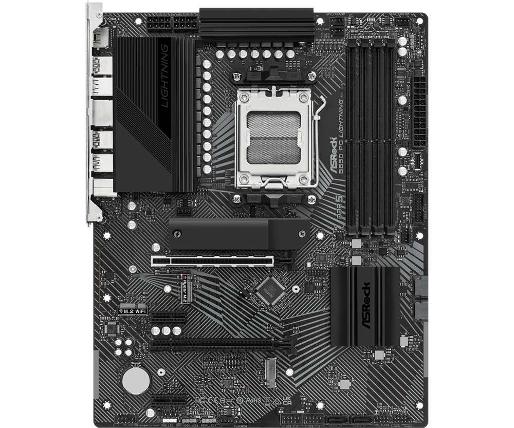 Asrock B650 PG Lightning | Socket AM5 | AMD B650 | 4xDDR5 | ATX | Moederbord | RENEWED – 1 Asrock B650 PG Lightning | Socket AM5 | AMD B650 | 4xDDR5 | ATX | Moederbord | RENEWED – 1