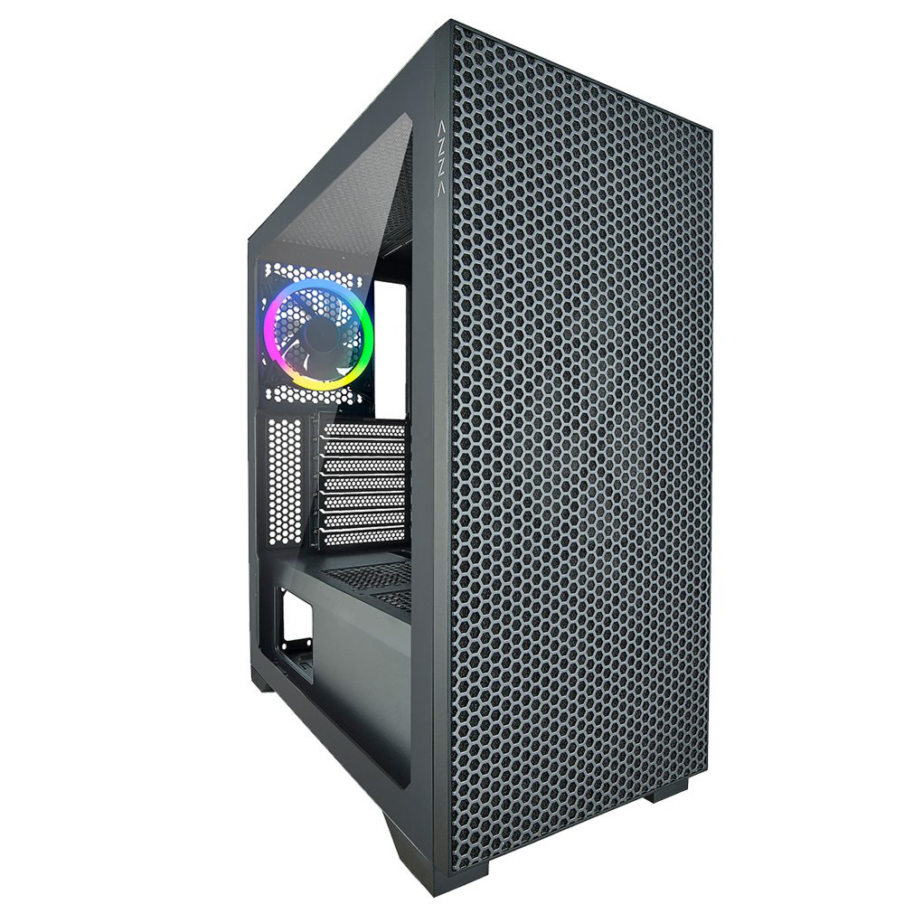 Azza Hive 450 RGB | Midi Tower Case | Zwart – 0 Azza Hive 450 RGB | Midi Tower Case | Zwart – 0