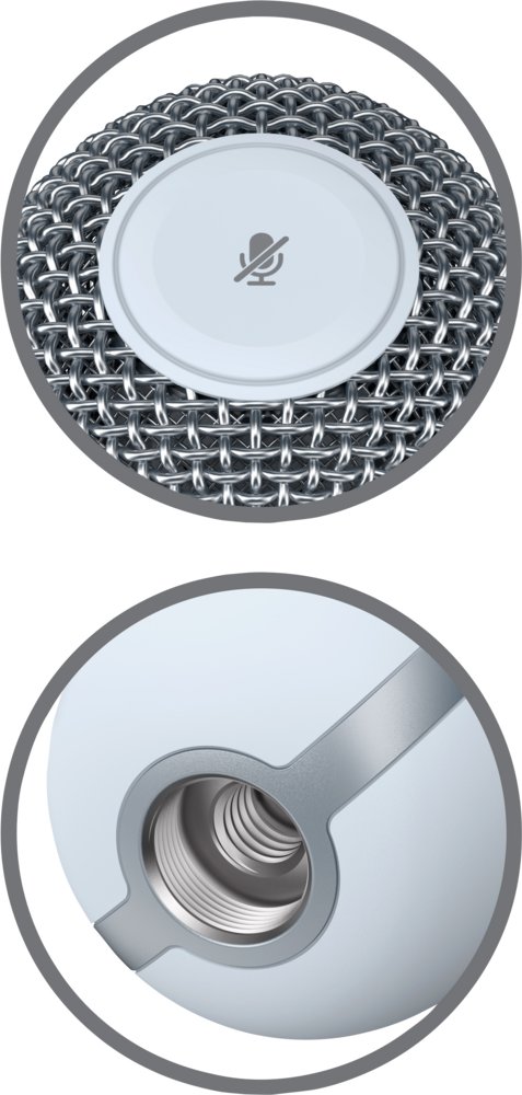 HyperX SoloCast | USB-microfoon | Voor pc en console | Wit – 5 HyperX SoloCast | USB-microfoon | Voor pc en console | Wit – 5