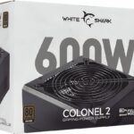 White Shark Colonel 2 | 600 Watt Bronze ATX PSU | Power Supply | Voeding