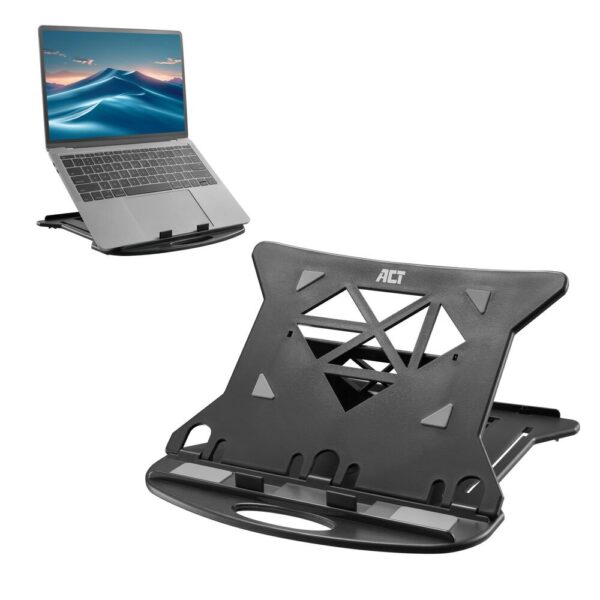 ACT AC8150 | Laptopstandaard | Inklapbaar en Verstelbaar in 7 Hoogtestanden – 0 ACT AC8150 | Laptopstandaard | Inklapbaar en Verstelbaar in 7 Hoogtestanden – 0
