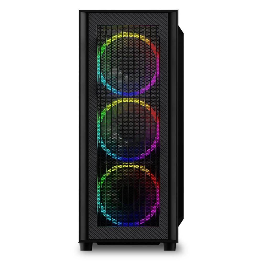 Sharkoon RGB Wave | Tower Case | Zwart – 1 Sharkoon RGB Wave | Tower Case | Zwart – 1