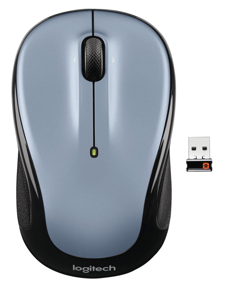 Logitech M325 | Draadloze Muis | Links- en Rechtshandig | RF | 1000 DPI | Zwart/Zilver – 1
