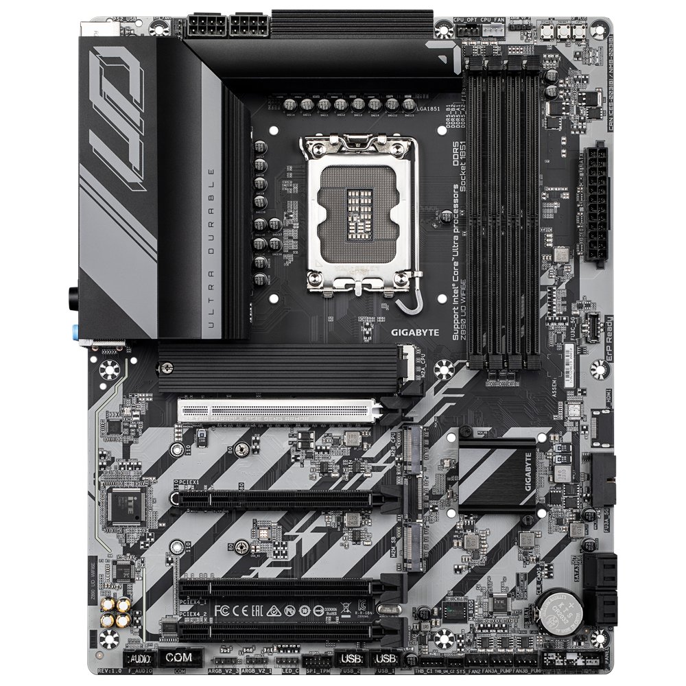 Gigabyte Z890 UD WIFI6E | Socket LGA 1851 (V1) | Intel Z890 | 4xDDR5 | ATX | Moederbord – 1