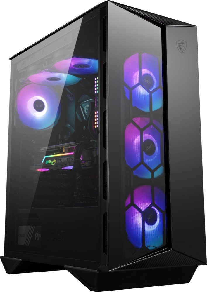 MSI MPG Gungnir 110R RGB | Midi Tower Case | Zwart – 9 MSI MPG Gungnir 110R RGB | Midi Tower Case | Zwart – 9
