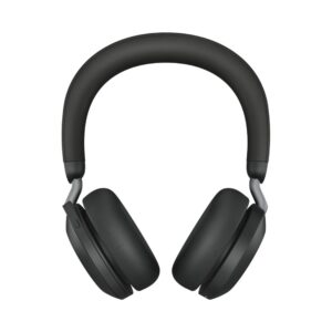 Jabra Evolve2 75 | Draadloze On-Ear Headset | ANC | RF | USB-A | Zwart | 2e Kans