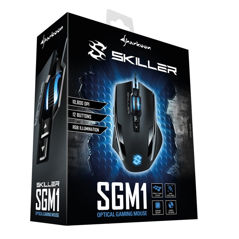 Sharkoon Skiller SGM1 | Draadloze Muis | USB-A | 10.800 DPI | Zwart – 6