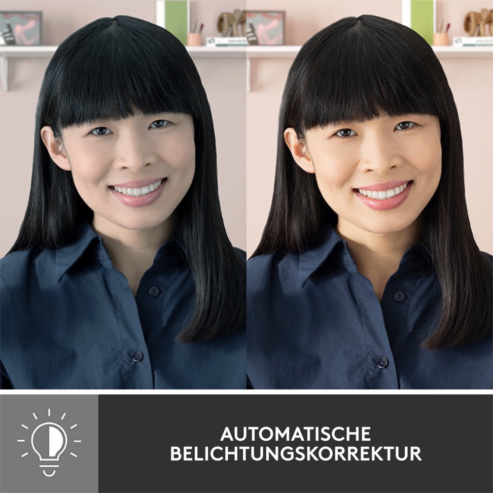 Logitech Brio 300 | 1080P 30FPS USB-C Webcam met Microfoon – 7