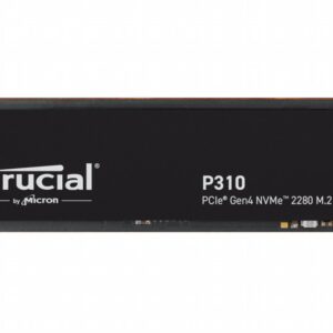 Crucial P310 | 1TB NVMe SSD | M.2 Gen4 | 7.100 MB/s Lezen | 6.000 MB/s Schrijven