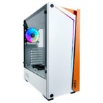 Azza Apollo 430 RGB | Midi Tower Case | Wit