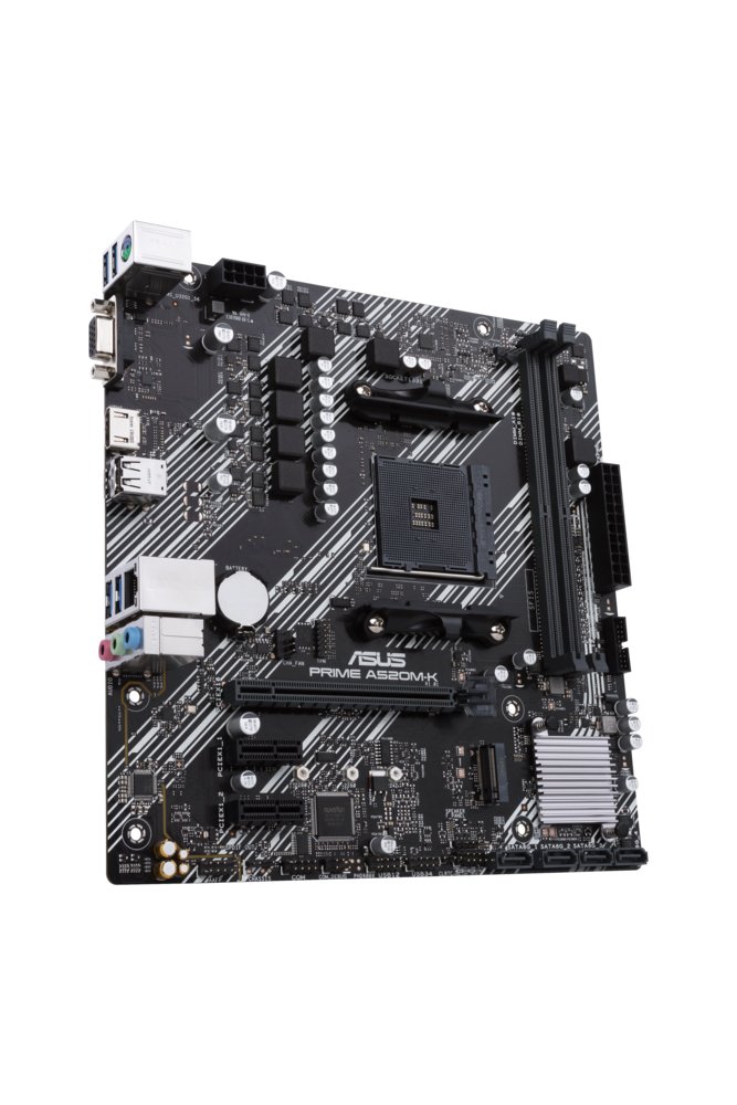 ASUS PRIME A520M-K | Socket AM4 | AMD A520M-K | 2xDDR4 | Micro-ATX | Moederbord – 3