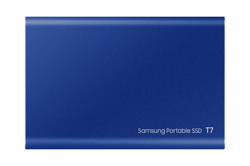 Samsung T7 | Externe SSD | 2TB | USB 3.2 Gen2 | 1.050MB/s Lezen | 1.000MB/s Schrijven | Blauw – 3