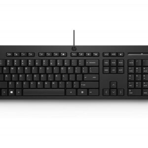 HP 125 | Bedraad Toetsenbord | USB | QWERTY US International | Zwart
