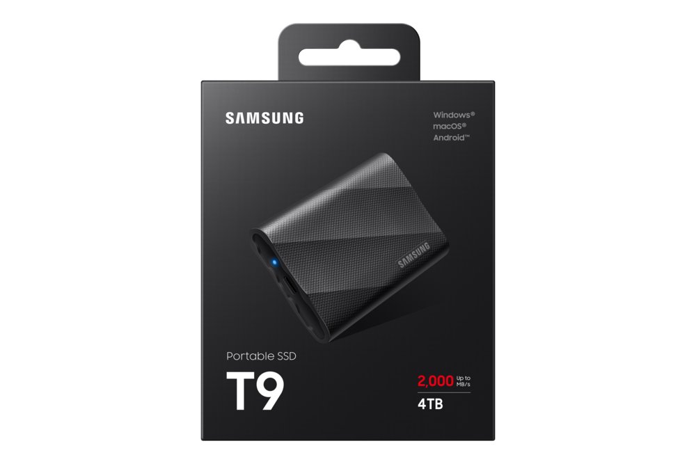 Samsung T9 | Externe SSD | 4TB | USB 3.2 Gen 2×2 | 2.000MB/s | Zwart | Compact & Snel – 7 Samsung T9 | Externe SSD | 4TB | USB 3.2 Gen 2×2 | 2.000MB/s | Zwart | Compact & Snel – 7