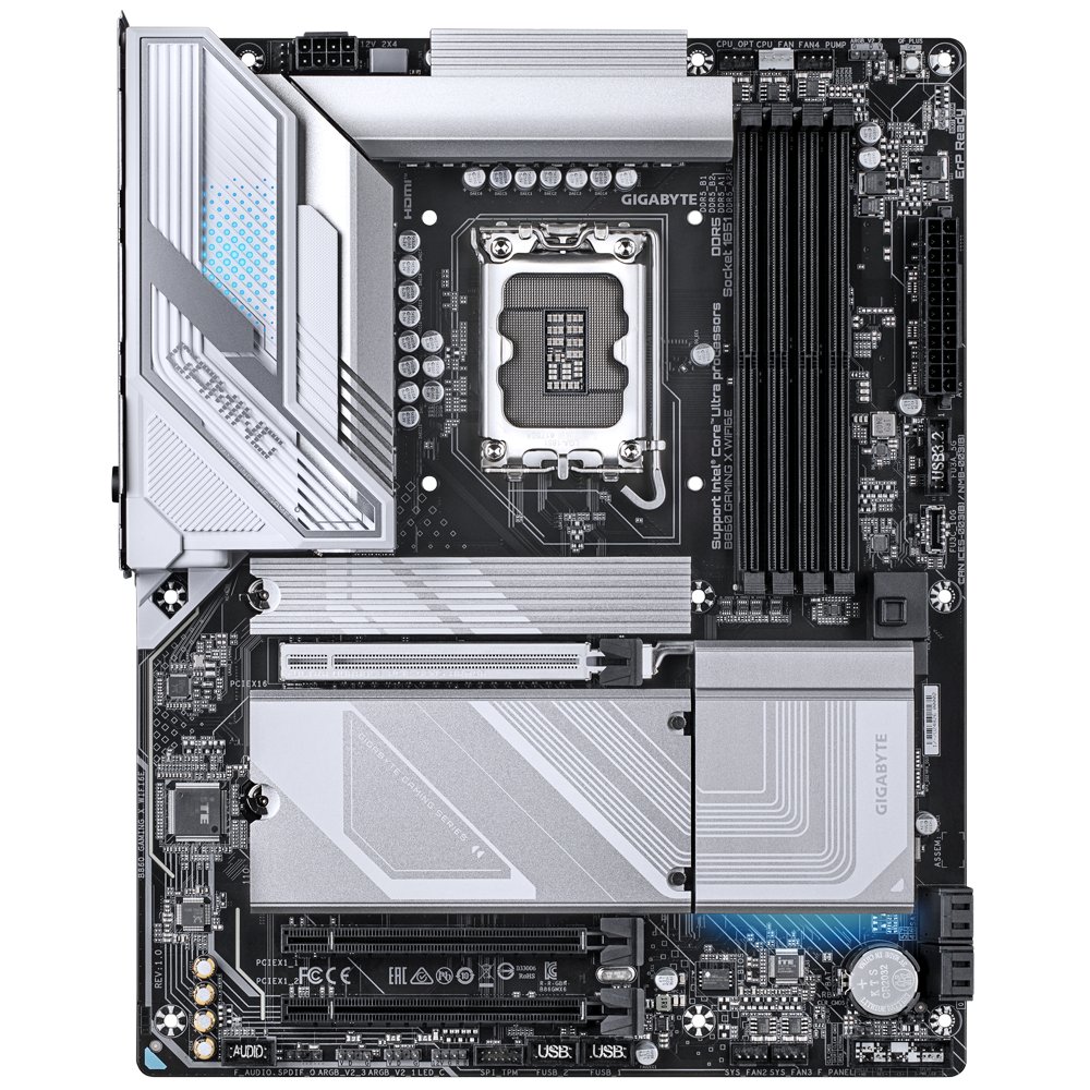 Gigabyte B860 GAMING X WIFI6E | Socket LGA 1851 (V1) | Intel B860 | 4xDDR5 | ATX | Moederbord – 1