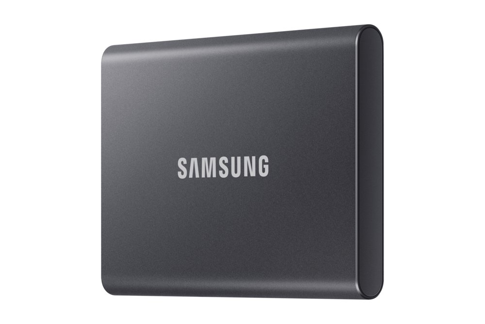 Samsung T7 | Externe SSD | 2TB | USB 3.2 Gen 2 | 1.050MB/s | Grijs | Compact & Snel – 2 Samsung T7 | Externe SSD | 2TB | USB 3.2 Gen 2 | 1.050MB/s | Grijs | Compact & Snel – 2
