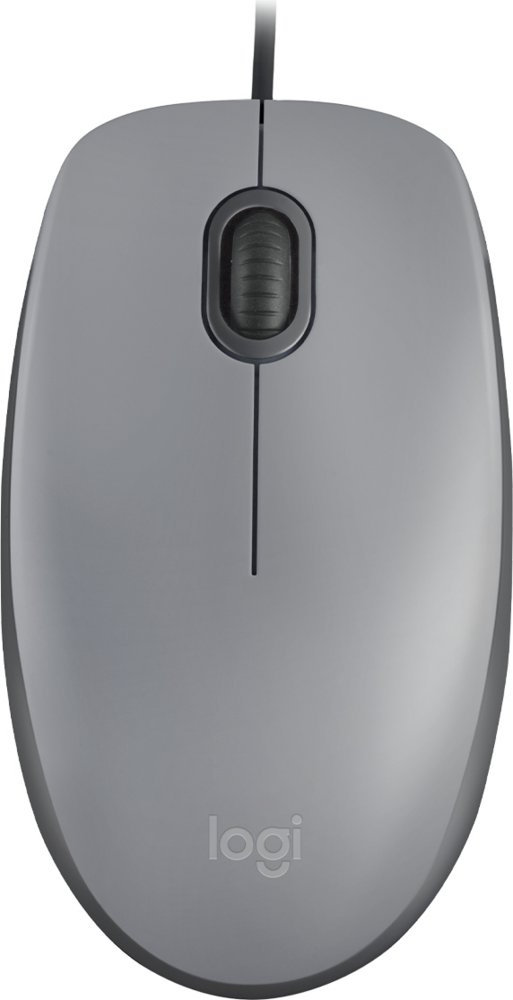 Logitech M110 Silent | Bekabelde Muis | Links- en Rechtshandig | USB-A | 1000 DPI | Grijs – 0 Logitech M110 Silent | Bekabelde Muis | Links- en Rechtshandig | USB-A | 1000 DPI | Grijs – 0