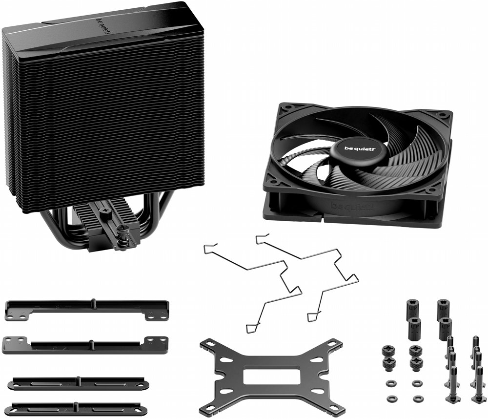 be quiet! Pure Rock 3 | 190W TDP | 154mm Hoogte | 120mm Fan | CPU Luchtkoeler – 4 be quiet! Pure Rock 3 | 190W TDP | 154mm Hoogte | 120mm Fan | CPU Luchtkoeler – 4