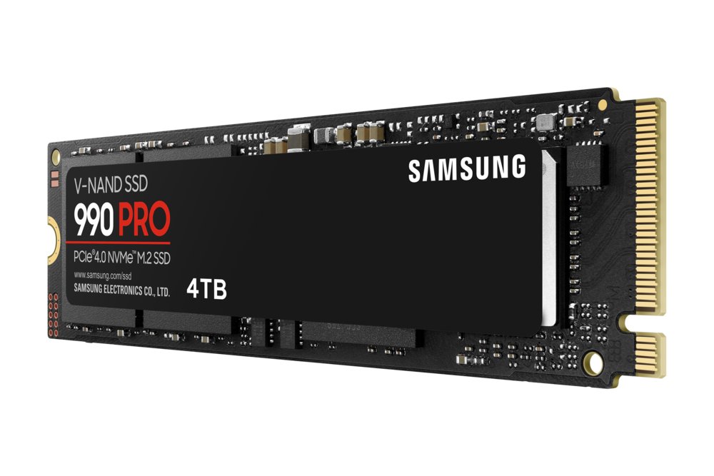 Samsung 990 PRO | 4TB NVMe SSD | M.2 Gen4 | 7.450 MB/s Lezen | 6.900 MB/s Schrijven – 2 Samsung 990 PRO | 4TB NVMe SSD | M.2 Gen4 | 7.450 MB/s Lezen | 6.900 MB/s Schrijven – 2