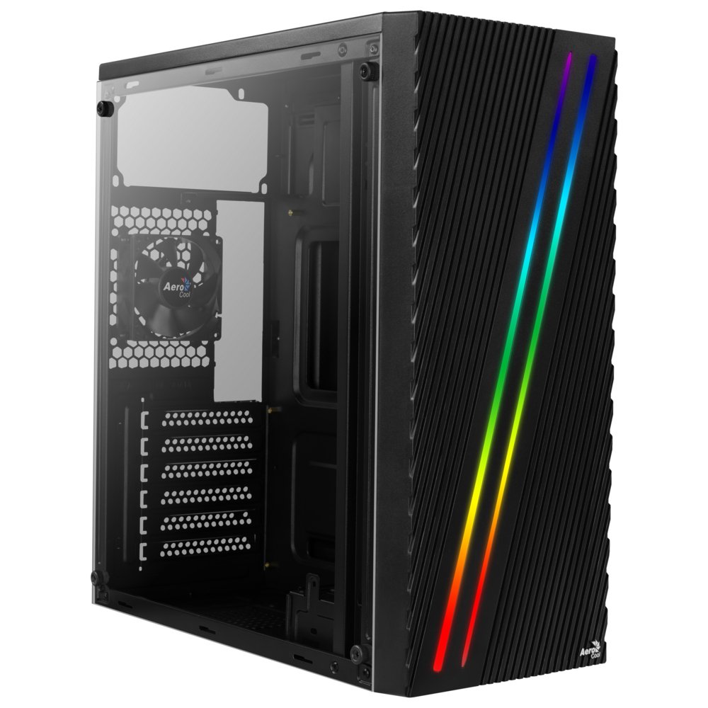 Aerocool Streak | MicroATX/Mini-ITX Behuizing | RGB Frontpaneel | USB 3.2 & 2x USB 2.0 – 1 Aerocool Streak | MicroATX/Mini-ITX Behuizing | RGB Frontpaneel | USB 3.2 & 2x USB 2.0 – 1