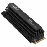 Crucial T705 | 2 TB NVMe SSD | M.2 Gen5 | tot 14.500 MB/s Lezen | tot 12.700 MB/s Schrijven | Heatsink