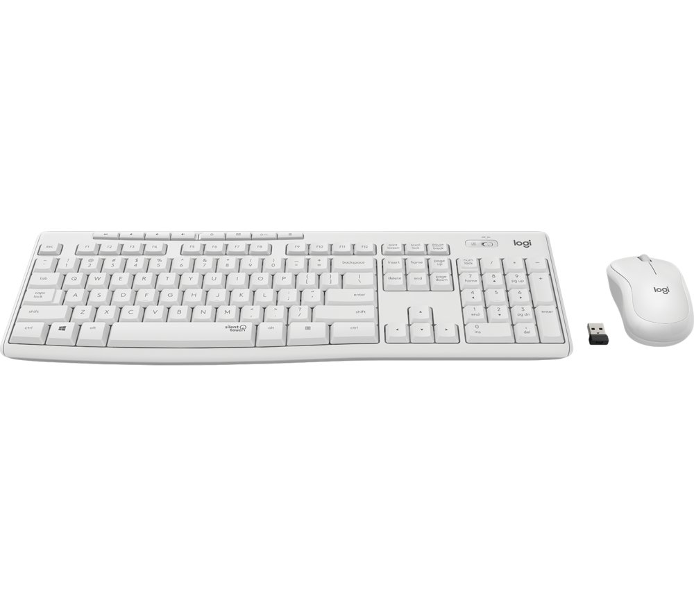 QWERTZ | Logitech MK295 Wit | Draadloze Muis en Toetsenbordcombo | QWERTZ – 1 QWERTZ | Logitech MK295 Wit | Draadloze Muis en Toetsenbordcombo | QWERTZ – 1