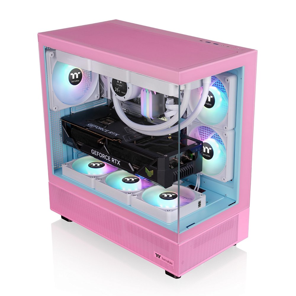 Thermaltake View 270 TG ARGB | Mid Tower Case | Bubble Pink (CA-1Y7-00MAWN-00) – 5 Thermaltake View 270 TG ARGB | Mid Tower Case | Bubble Pink (CA-1Y7-00MAWN-00) – 5