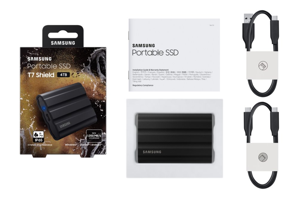 Samsung T7 Shield 4TB Portable SSD | 1.050MB/s | Zwart – 11 Samsung T7 Shield 4TB Portable SSD | 1.050MB/s | Zwart – 11