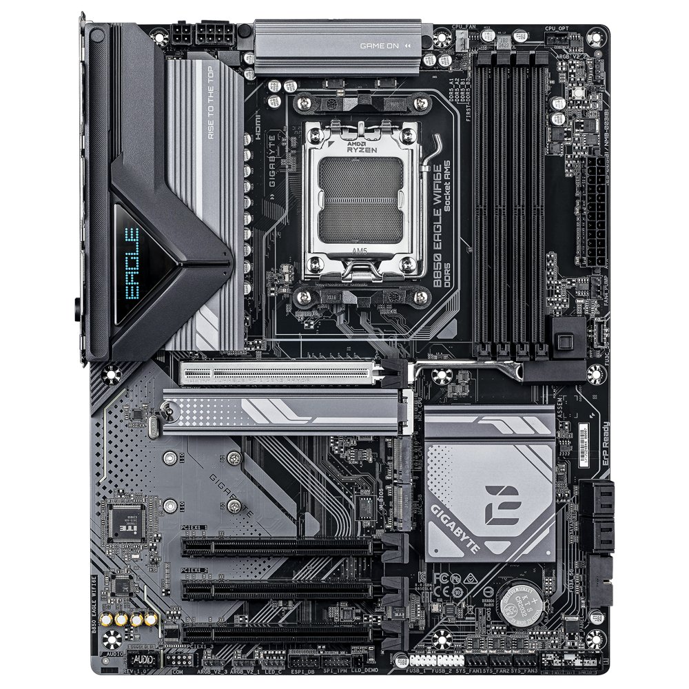 Gigabyte B850 EAGLE WIFI6E | Socket AM5 | AMD B850 | 4xDDR5 | ATX | Moederbord – 1