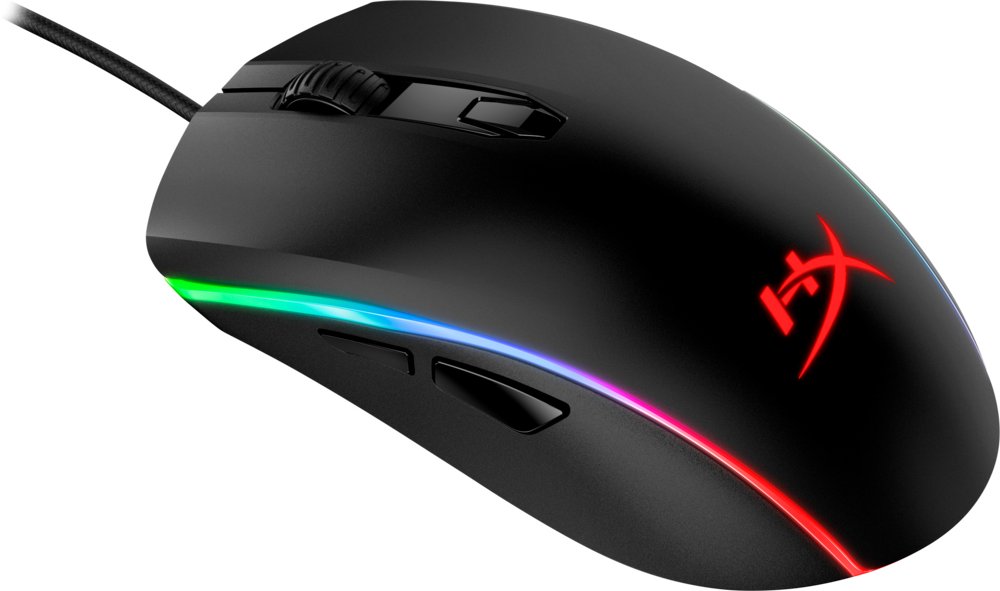 HyperX Pulsefire Surge | Bekabelde Gaming Muis | Rechtshandig | USB-A | 16000 DPI | Zwart – 2