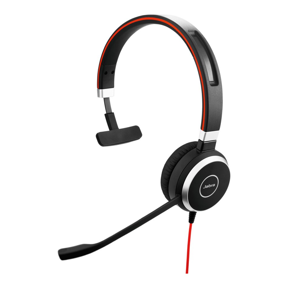 Jabra Evolve 40 MS | Mono Bedrade On-Ear Headset | Zwart – 0 Jabra Evolve 40 MS | Mono Bedrade On-Ear Headset | Zwart – 0