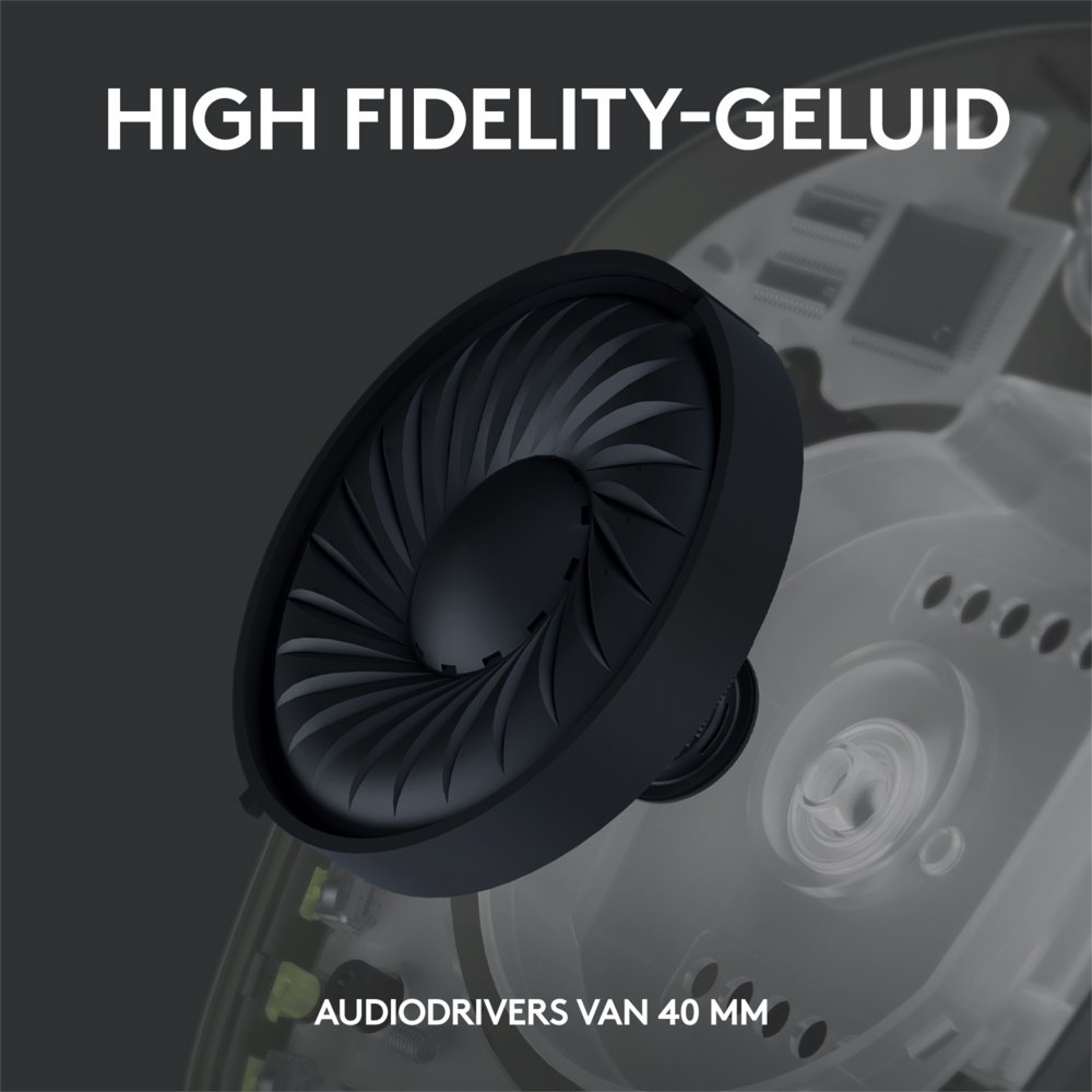 Logitech G435 Wireless Gaming Headset | Bluetooth & Lightspeed | Hoofdband | Zwart – 8 Logitech G435 Wireless Gaming Headset | Bluetooth & Lightspeed | Hoofdband | Zwart – 8