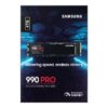 Samsung 990 PRO | 4TB NVMe SSD | M.2 Gen4 | 7.450 MB/s Lezen | 6.900 MB/s Schrijven – 4