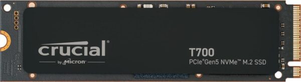 Crucial T700 | 1TB NVMe SSD | M.2 Gen5 | 11.700MB/s Lezen | 9.500MB/s Schrijven – 0 Crucial T700 | 1TB NVMe SSD | M.2 Gen5 | 11.700MB/s Lezen | 9.500MB/s Schrijven – 0