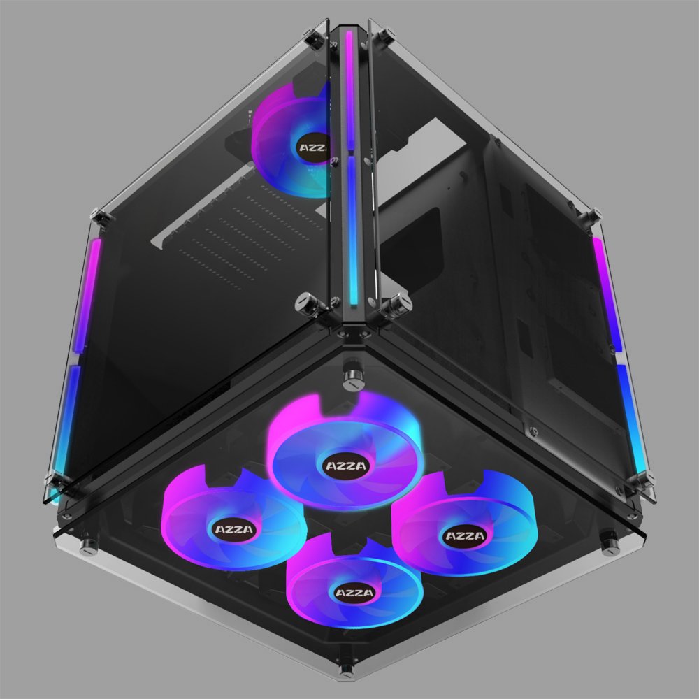 Azza Cube Case 802 | Zwart – 8 Azza Cube Case 802 | Zwart – 8