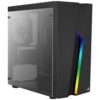 Aerocool Bolt | MicroATX/Mini-ITX Behuizing | RGB Frontpaneel | USB 3.2 & 2x USB 2.0 – 2