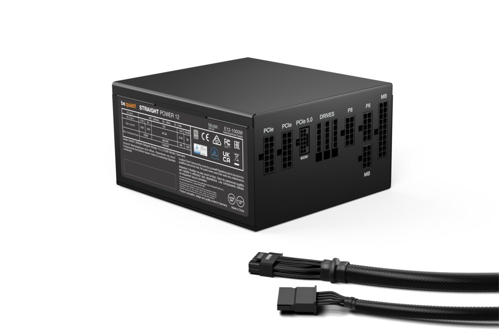 be quiet! BN338 | 1000 Watt Platinum ATX 3.0 PSU | Modulair | Power Supply | Voeding – 1