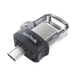 Hama 173385 USB flash drive 64 GB USB Type-A / Micro-USB Zwart, Transparant