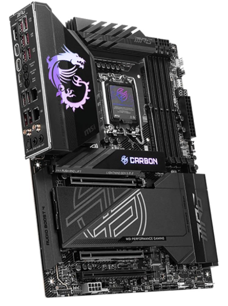 MSI MPG Z890 CARBON WIFI | Socket LGA 1851 | Intel Z890 | 4xDDR5 | ATX | Moederbord – 1 MSI MPG Z890 CARBON WIFI | Socket LGA 1851 | Intel Z890 | 4xDDR5 | ATX | Moederbord – 1