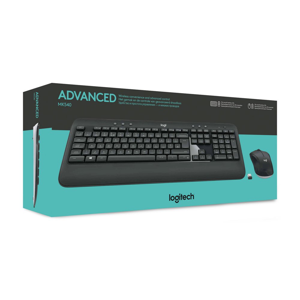 Logitech MK540 Advanced | Draadloze Muis- en Toetsenbordcombo | AZERTY | België – 16 Logitech MK540 Advanced | Draadloze Muis- en Toetsenbordcombo | AZERTY | België – 16