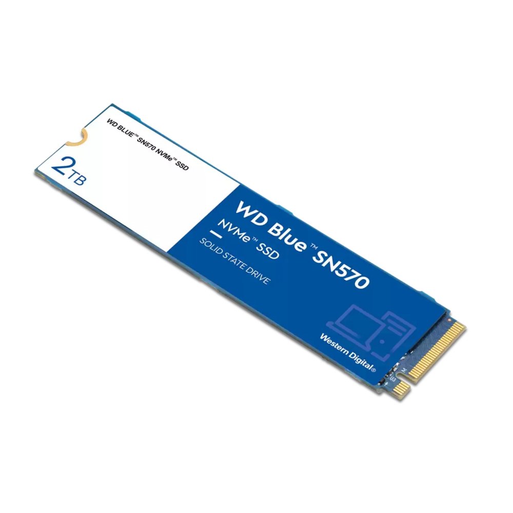 Western Digital Blue SN570 | 2TB NVMe SSD | M.2 PCIe 3.0 | TLC – 1