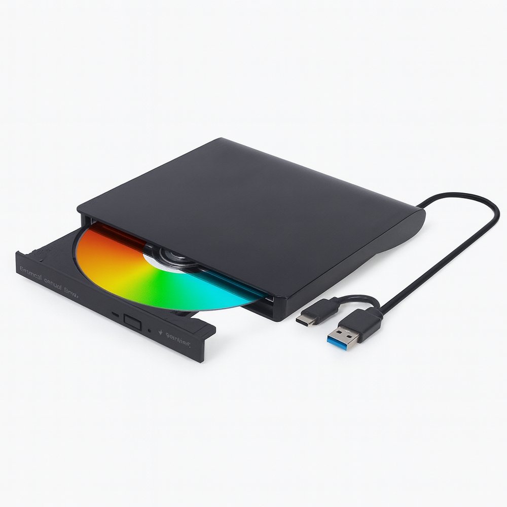 Gembird DVD-USB-031 | Externe DVD-Brander | 8x DVD | 24x CD | USB-C & USB 3.1 | Slimline | Zwart – 0 Gembird DVD-USB-031 | Externe DVD-Brander | 8x DVD | 24x CD | USB-C & USB 3.1 | Slimline | Zwart – 0
