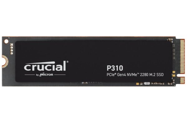 Crucial P310 | 500GB NVMe SSD | M.2 Gen4 | tot 6.600 MB/s Lezen | tot 3.500 MB/s Schrijven – 0 Crucial P310 | 500GB NVMe SSD | M.2 Gen4 | tot 6.600 MB/s Lezen | tot 3.500 MB/s Schrijven – 0