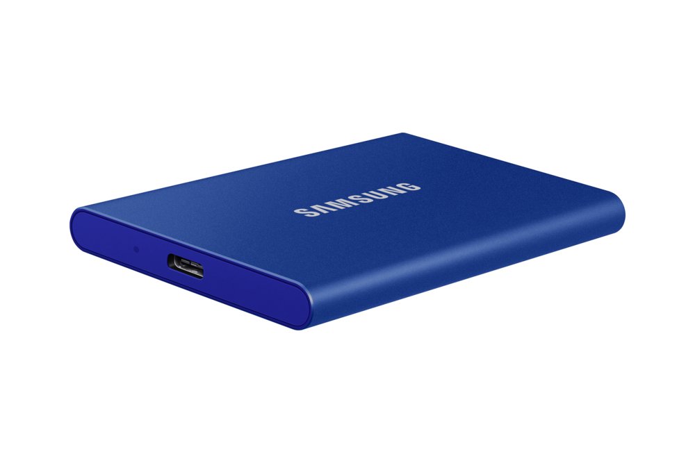 Samsung T7 | Externe SSD | 2TB | USB 3.2 Gen2 | 1.050MB/s Lezen | 1.000MB/s Schrijven | Blauw – 5