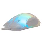 White Shark Mordred-W | Gaming Muis | 825 Chipset | RGB Verlichting | 12.800 DPI | Wit