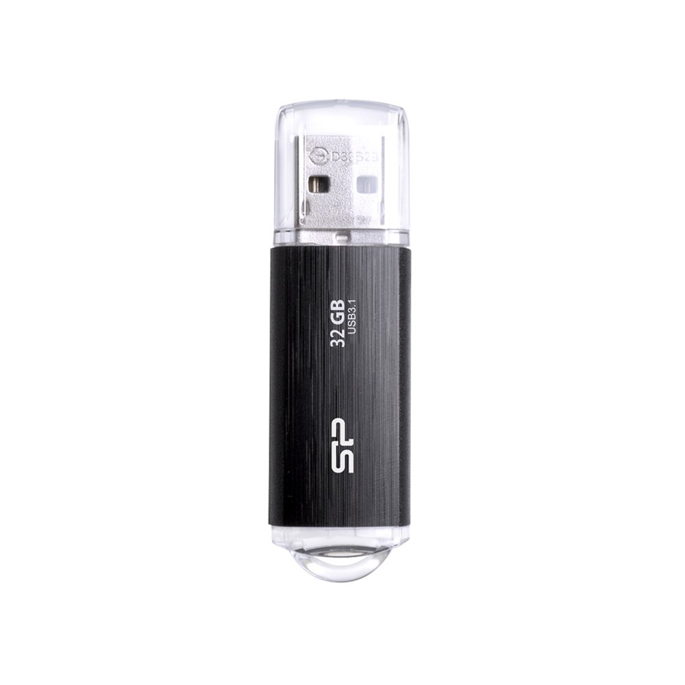 Silicon Power Blaze B02 | 32GB USB-A 3.2 Flash Drive | Zwart – 1 Silicon Power Blaze B02 | 32GB USB-A 3.2 Flash Drive | Zwart – 1