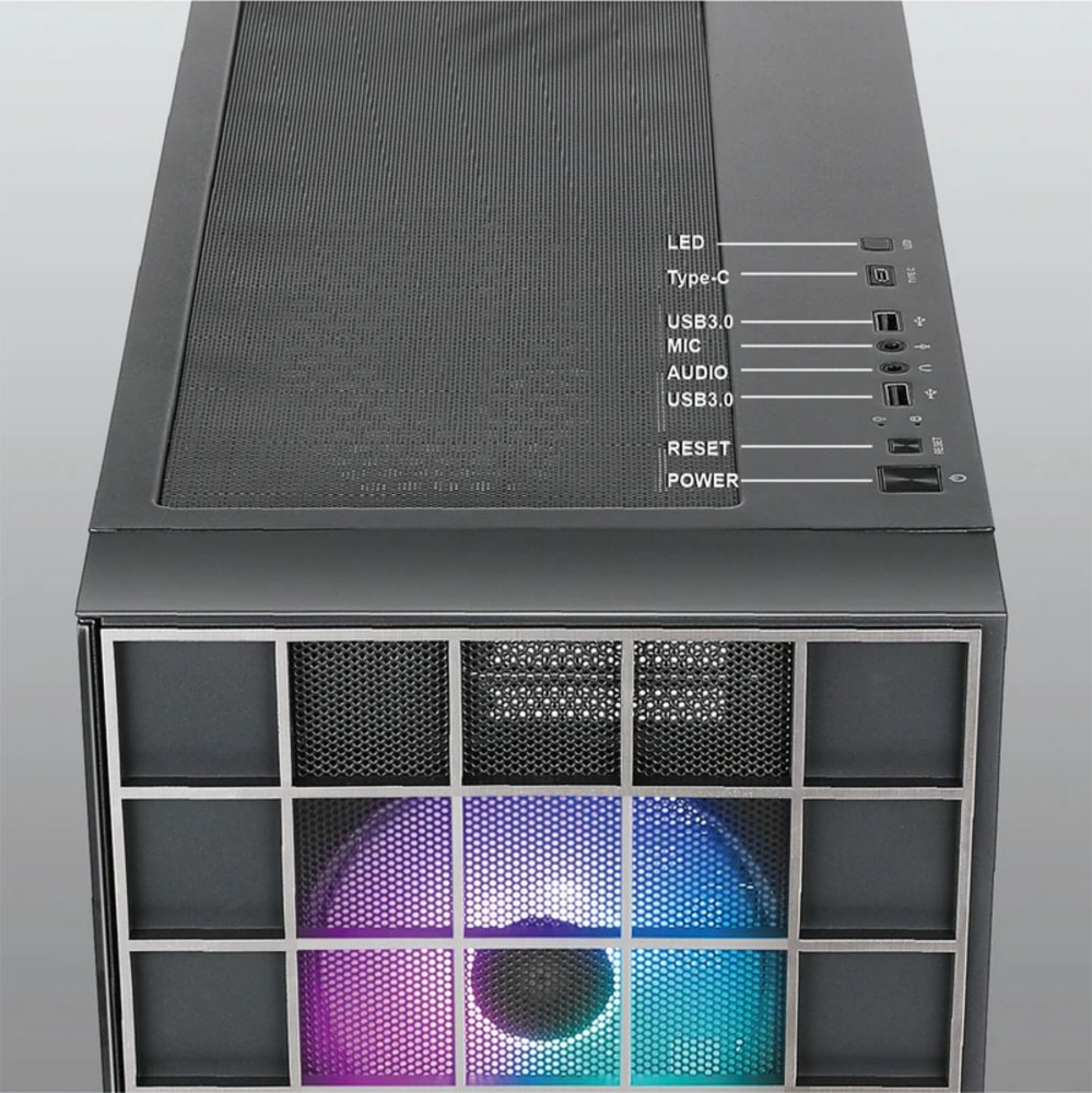 Azza Neo 500 | Midi Tower Case | Zwart – 7 Azza Neo 500 | Midi Tower Case | Zwart – 7