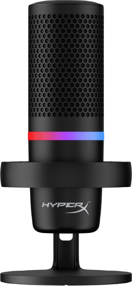 HyperX DuoCast | USB-microfoon | RGB-verlichting | Voor pc en console | Zwart – 0 HyperX DuoCast | USB-microfoon | RGB-verlichting | Voor pc en console | Zwart – 0